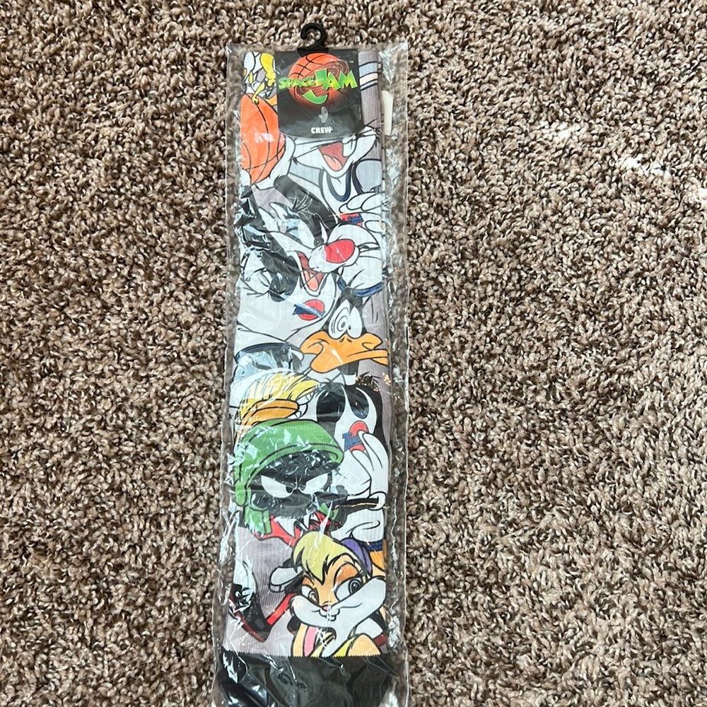 Space Jam Socks NWT 🧦